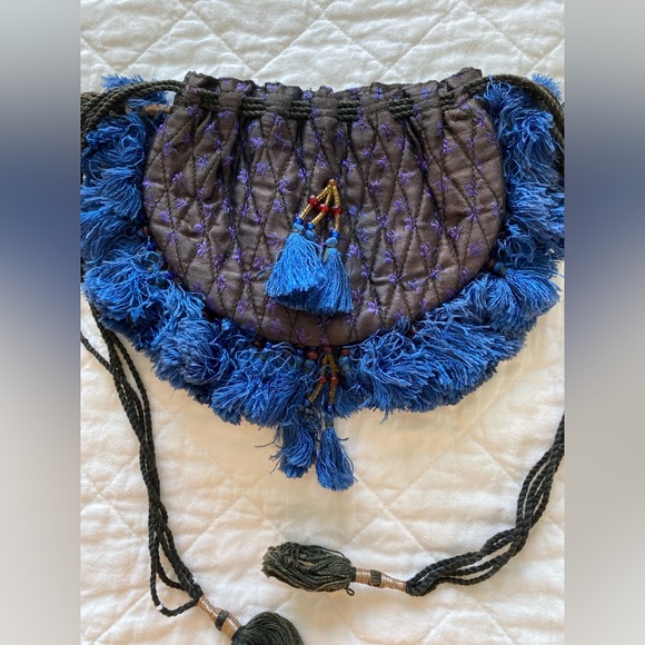 Vintage Fabric Pouch/Purse - Picture 3 of 9